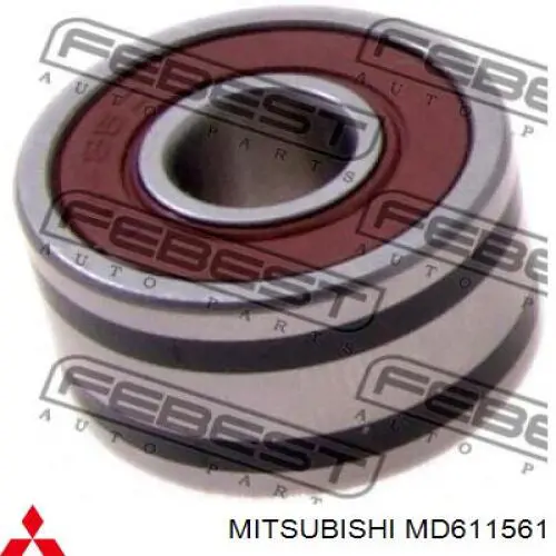 MD611561 Mitsubishi cojinete, alternador