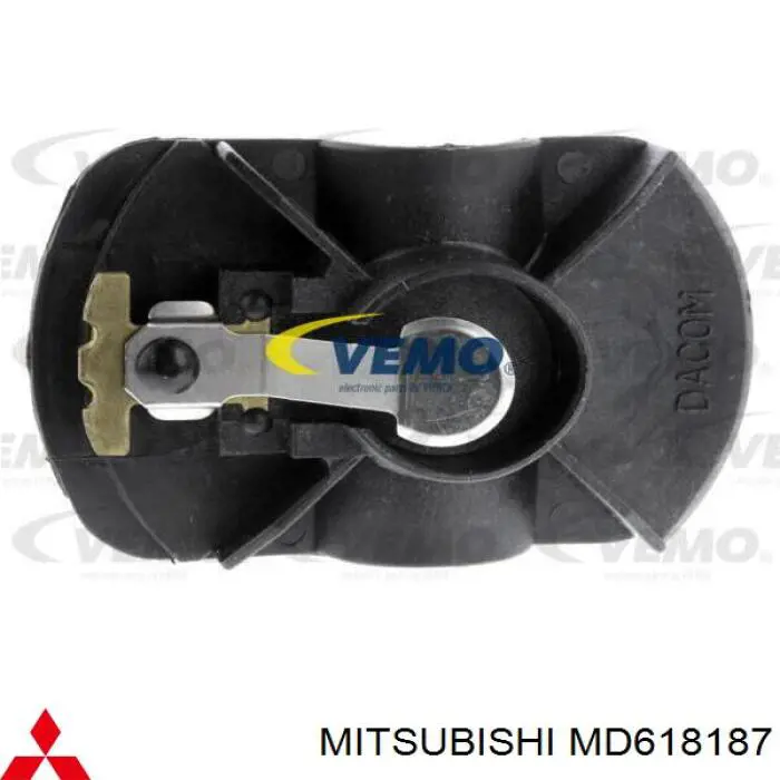 MD618187 Mitsubishi rotor del distribuidor de encendido
