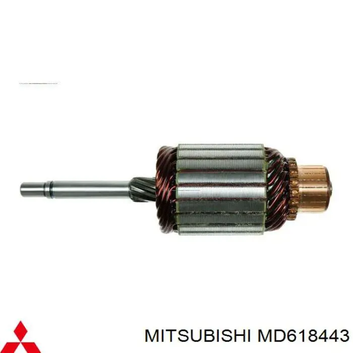 MD618443 Mitsubishi inducido, motor de arranque