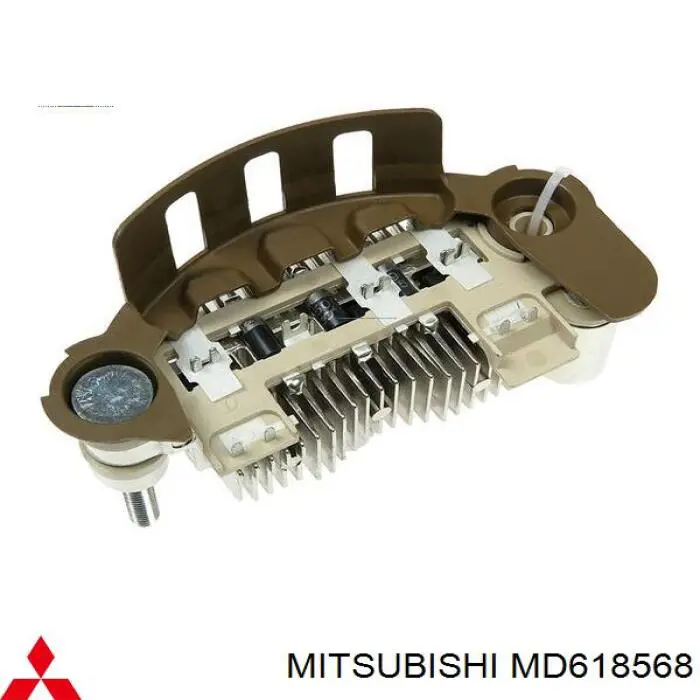 MD618568 Mitsubishi alternador diodo puente rectificador