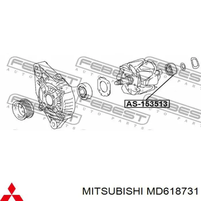 MD618731 Mitsubishi 