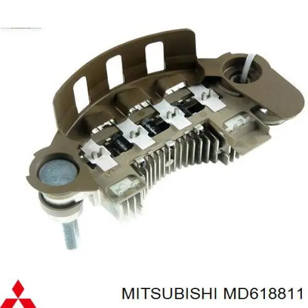 Puente de diodos, alternador para Mitsubishi L 200 (K60, K70)