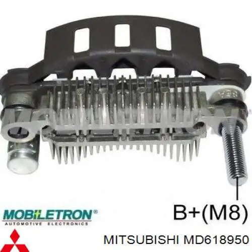 A860X49270 Mitsubishi alternador diodo puente rectificador