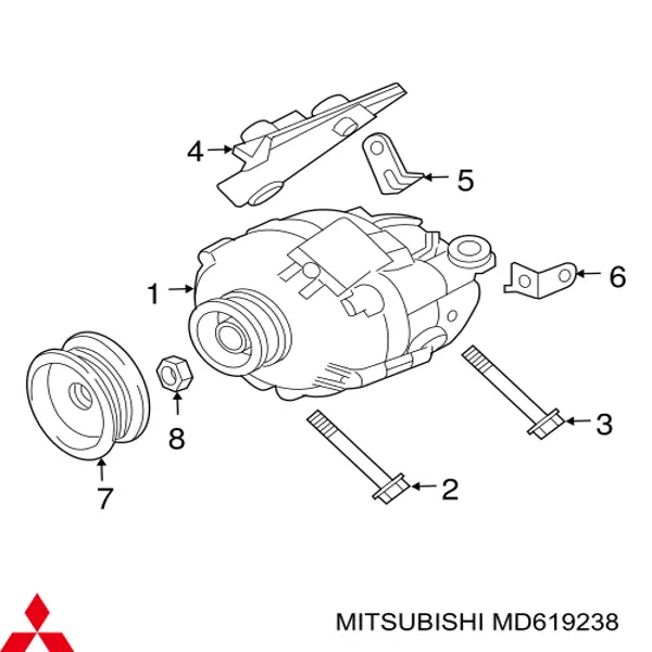 MD619238 Mitsubishi