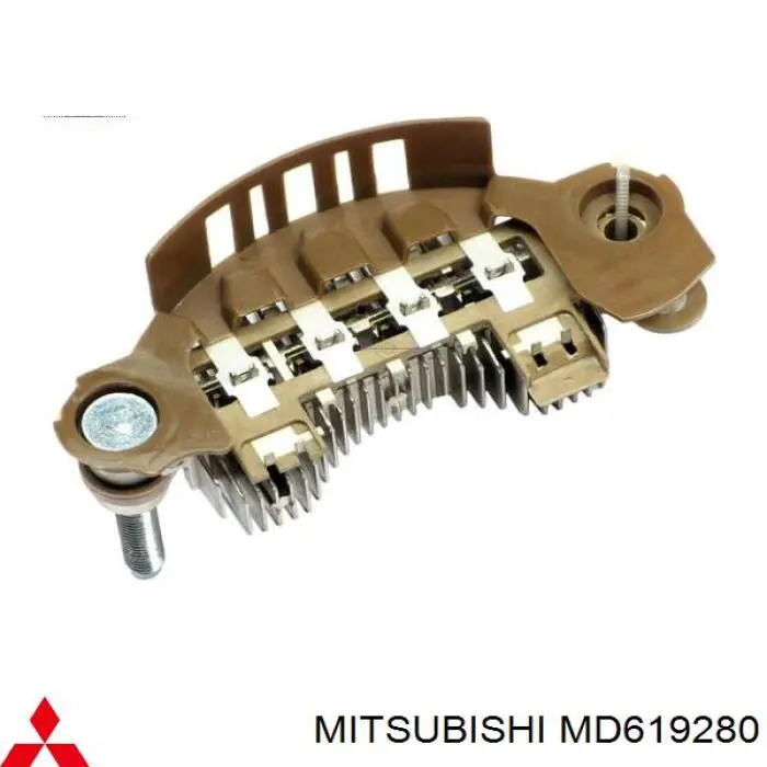 MD619280 Mitsubishi alternador diodo puente rectificador