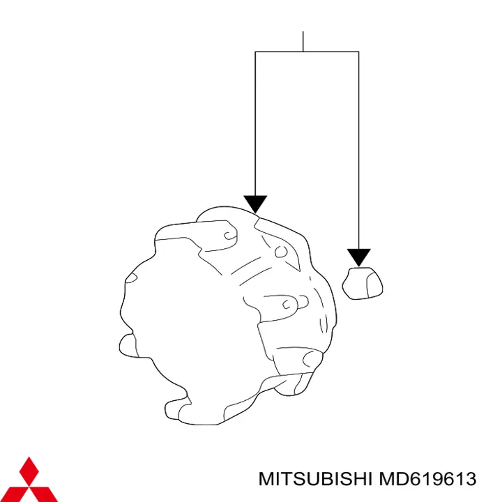 MD619613 Mitsubishi