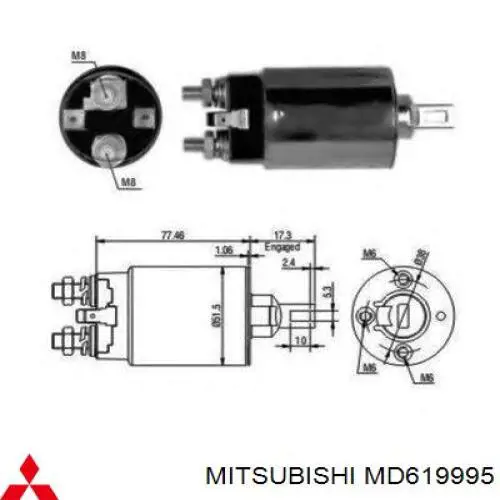 Bendix de coche Mitsubishi MD619995 precio, desde  EUR