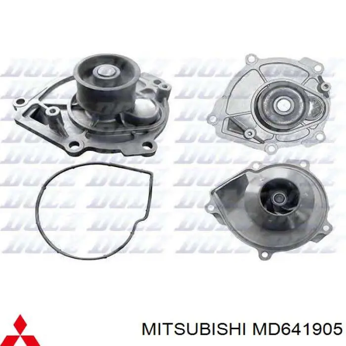 MD641905 Mitsubishi junta de radiador de aceite