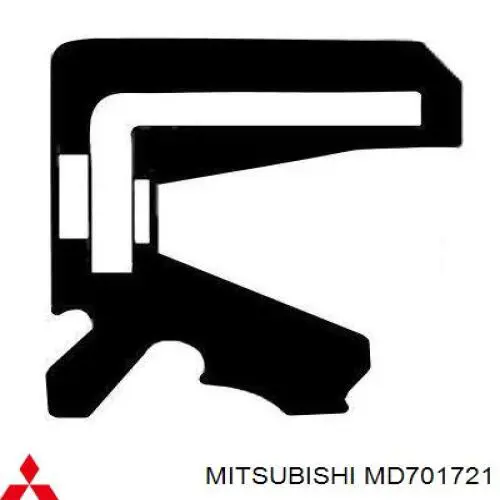 Anillo Reten Caja De Cambios para Mitsubishi L 300 (P1T)