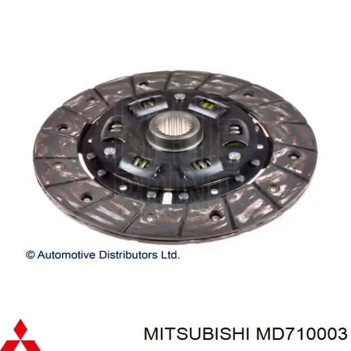 MD 705 098 Mitsubishi disco de embrague