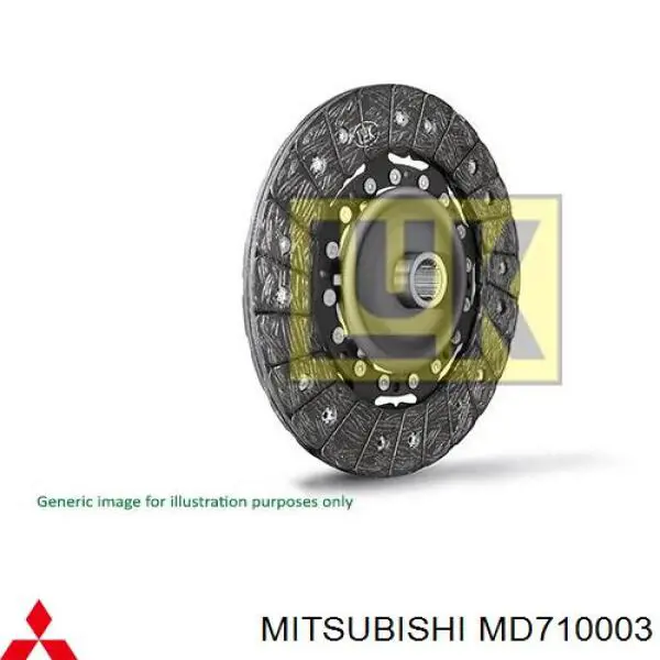 Disco de embrague Mitsubishi MD710003 precio, desde 39,88 EUR
