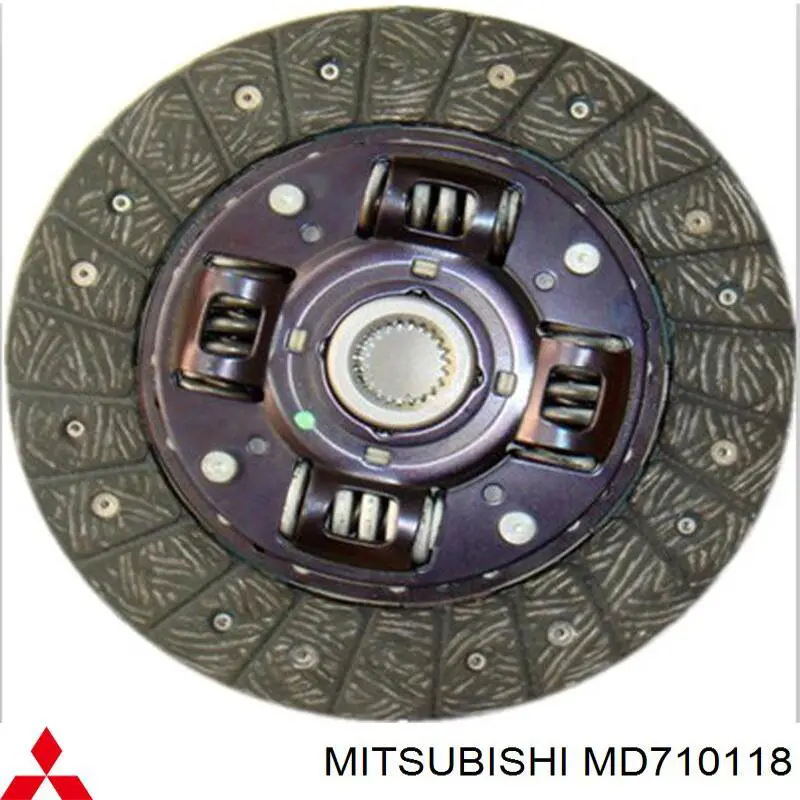 MD710118 Mitsubishi Disco de embrague