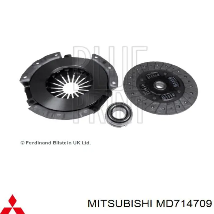 MD714709 Mitsubishi plato de presión del embrague