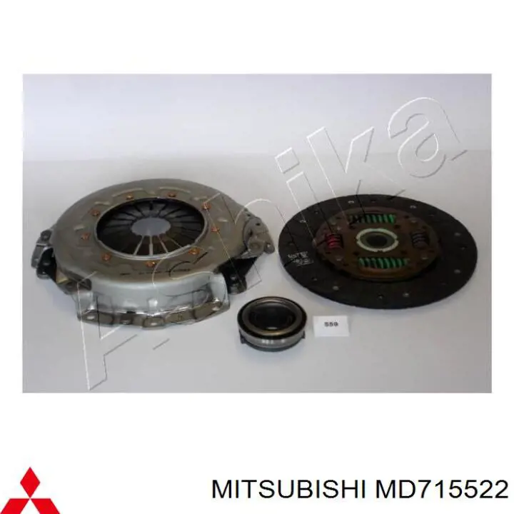 MD715522 Mitsubishi disco de embrague