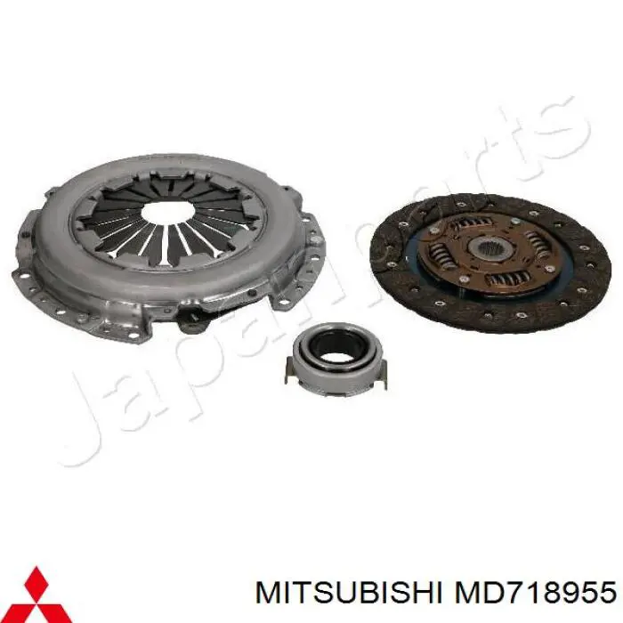 MD718955 Mitsubishi disco de embrague