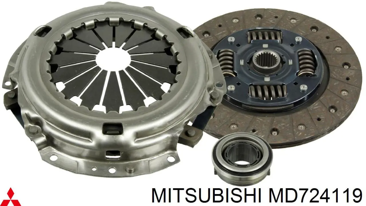 Plato de presión de embrague Mitsubishi MD724119 precio, desde 75,16 EUR