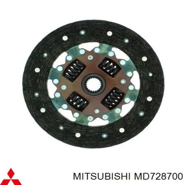 MD728700 Mitsubishi disco de embrague