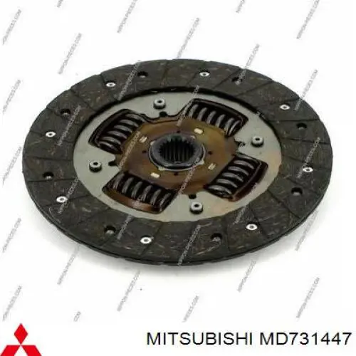 MD731447 Mitsubishi disco de embrague