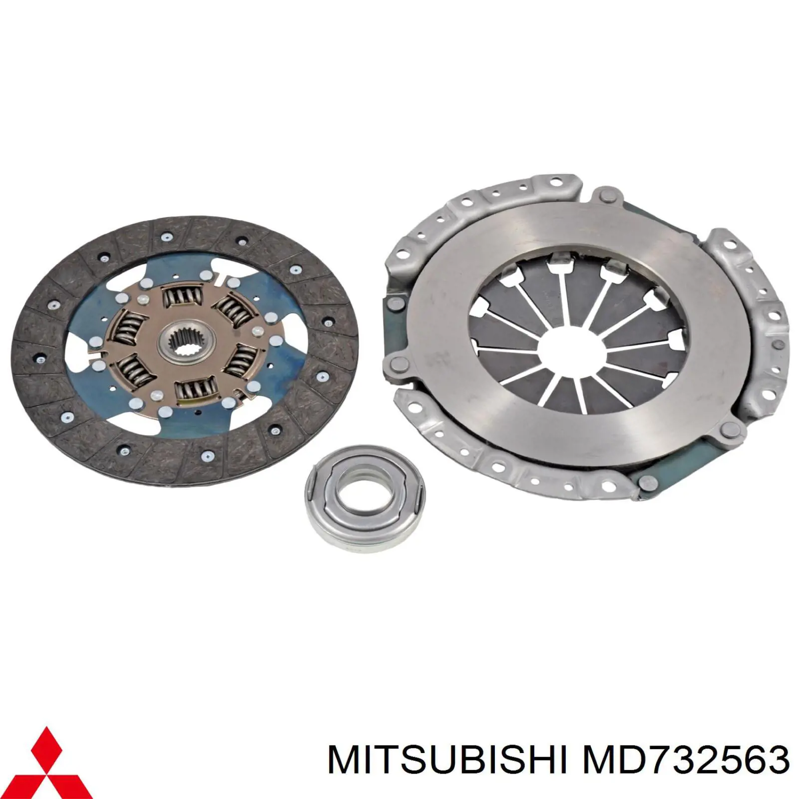 MD732563 Mitsubishi plato de presión de embrague