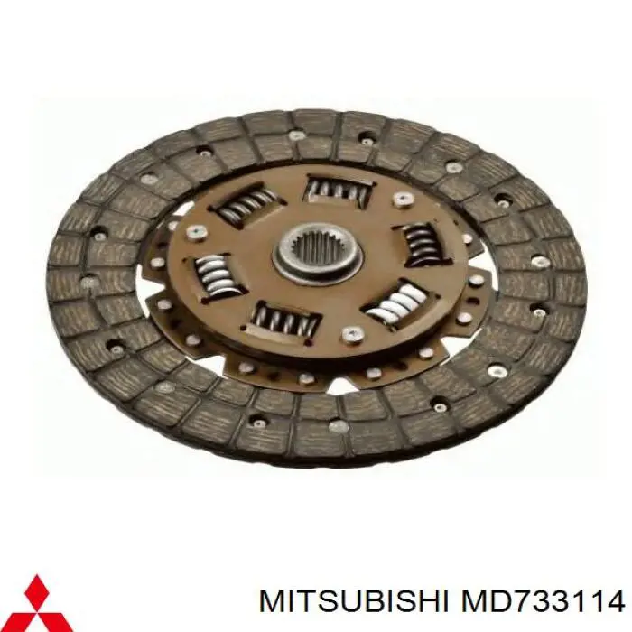 MD733114 Mitsubishi disco de embrague