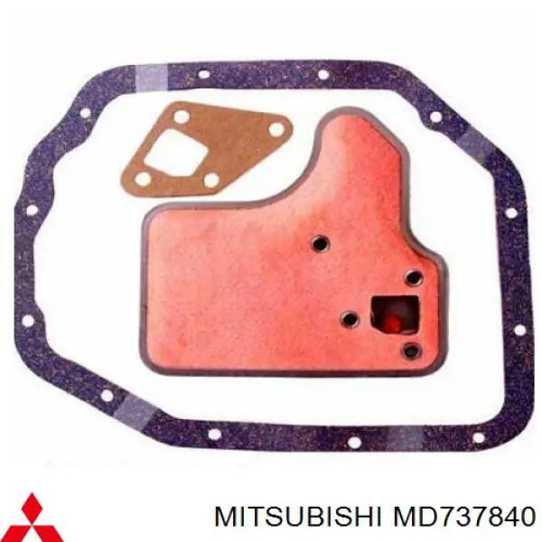 MD737840 Mitsubishi filtro caja de cambios automática