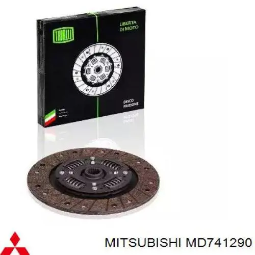 MD741290 Mitsubishi disco de embrague