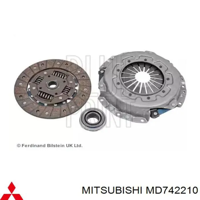 Plato de presión de embrague MD732505 Mitsubishi