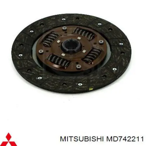 MD742211 Mitsubishi disco de embrague