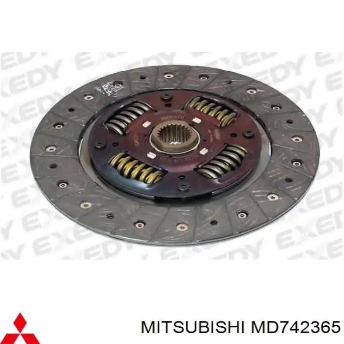 Comprar MD742365 Mitsubishi Disco de embrague