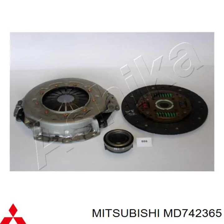 MD742365 Mitsubishi Disco de embrague