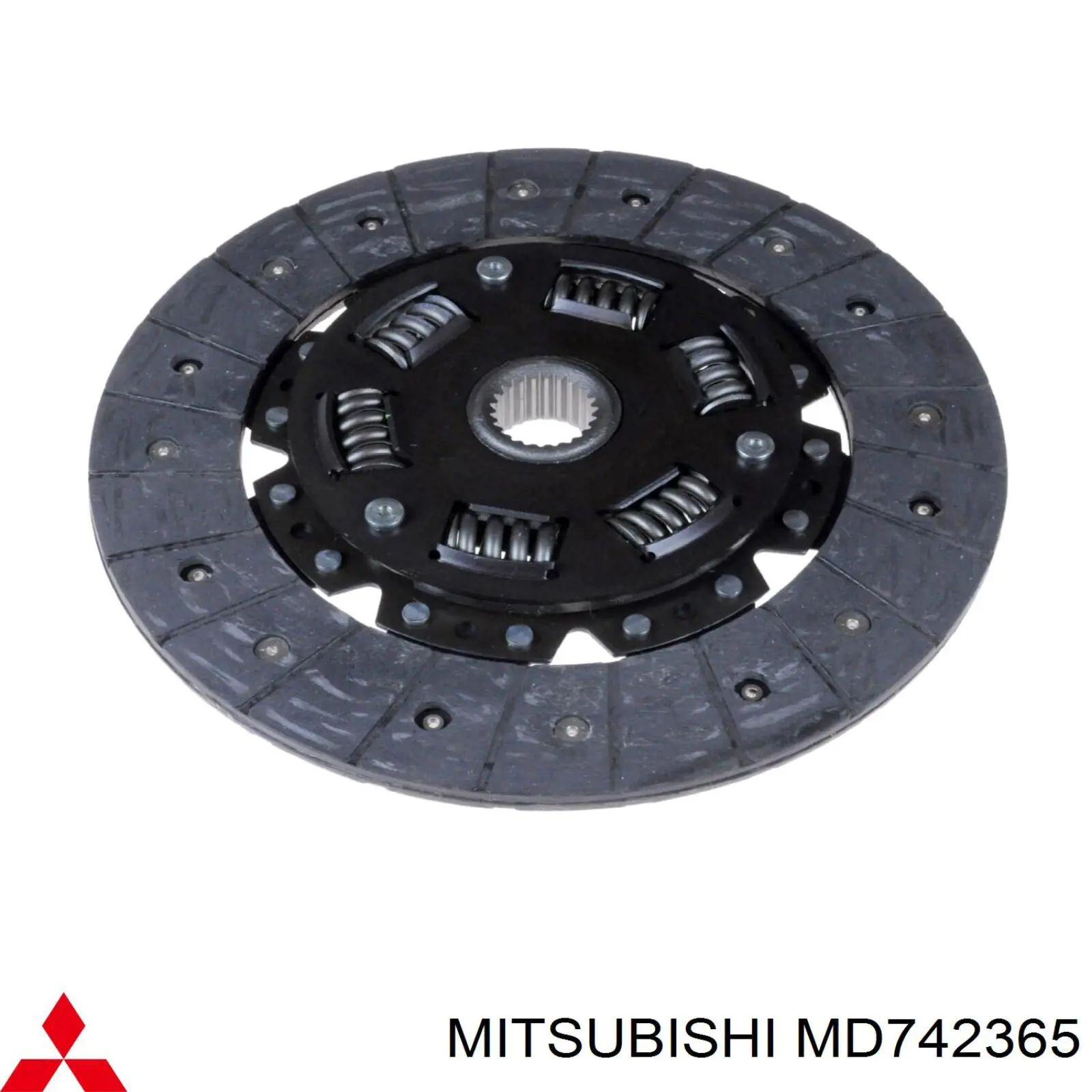 Disco de embrague MD742365 Mitsubishi