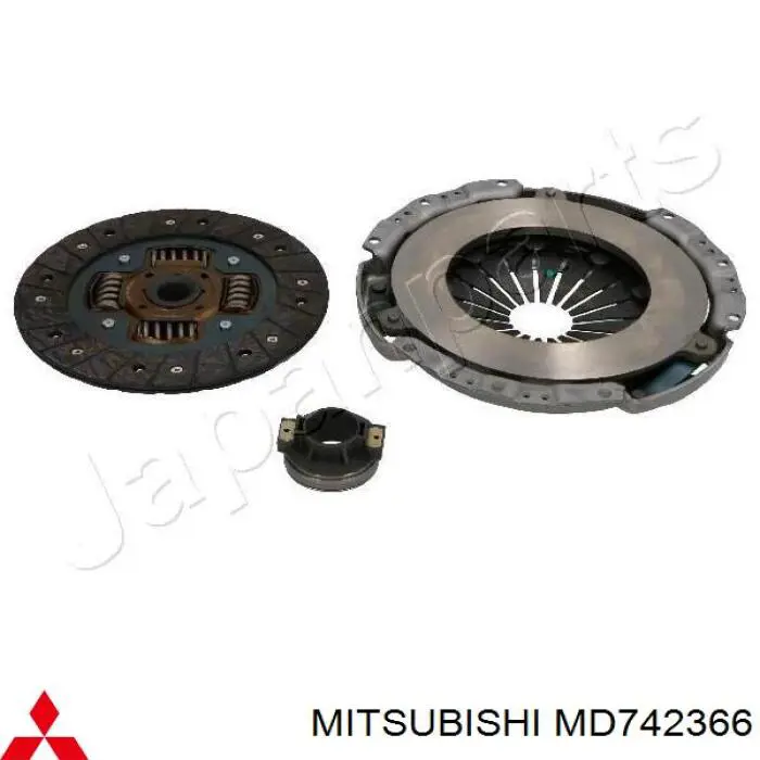 MD742366 Mitsubishi disco de embrague