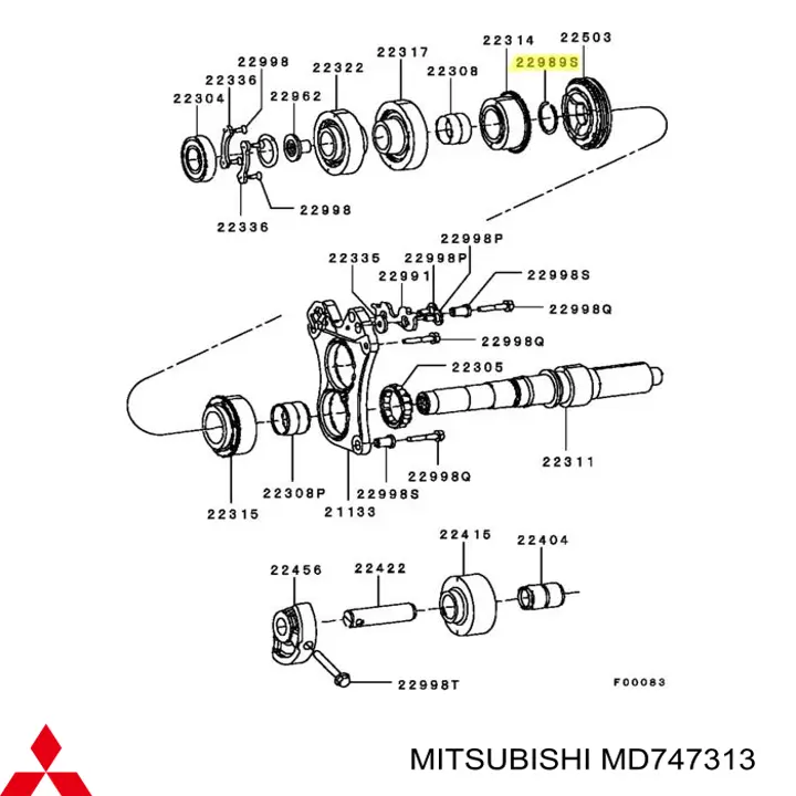  Mitsubishi MD747313 precio, desde  