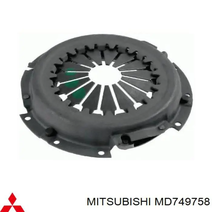 MD749758 Mitsubishi plato de presión del embrague