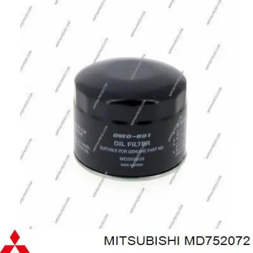 MD752072 Mitsubishi Filtro hidráulico transmisión automática