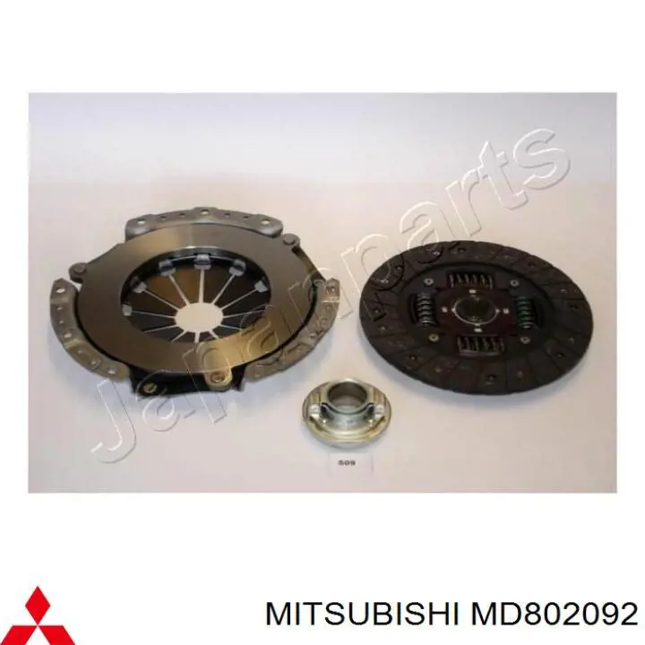 MD802092 Mitsubishi plato de presión del embrague
