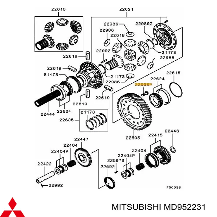 MD952231 Mitsubishi