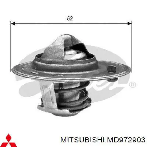 MD972903 Mitsubishi termostato