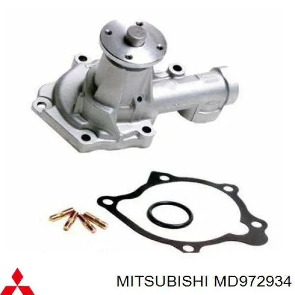 MD972934 Mitsubishi bomba de agua