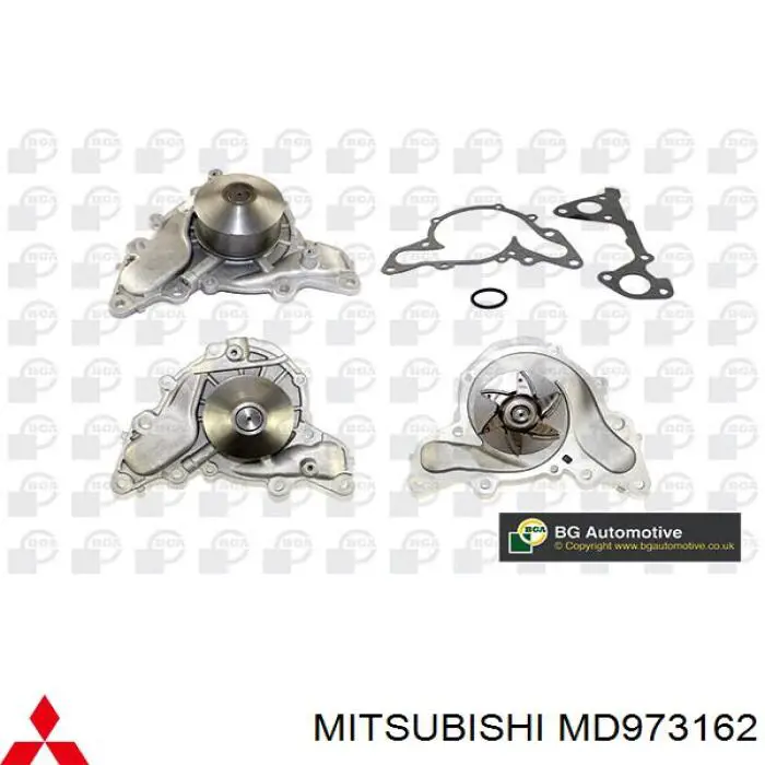 Bomba de agua MD973162 Mitsubishi