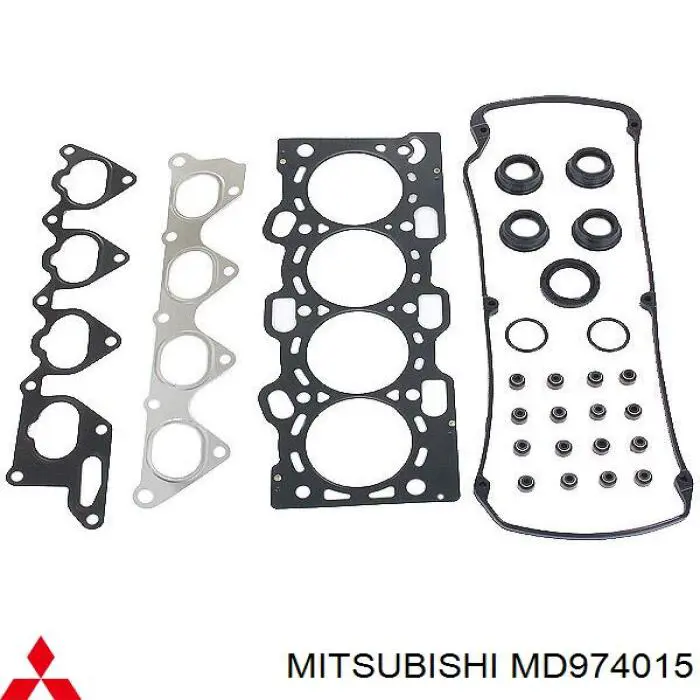 MD974015 Mitsubishi juego de juntas de motor, completo, superior
