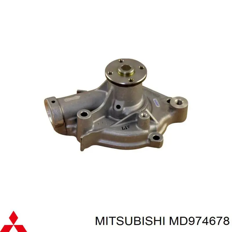 MD974678 Mitsubishi Bomba refrigerante coche
