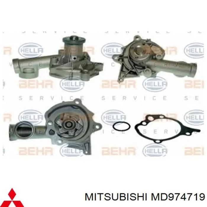 MD974719 Mitsubishi bomba de agua