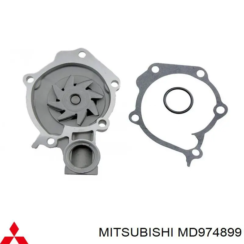 Comprar MD974899 Mitsubishi Bomba de agua para motor
