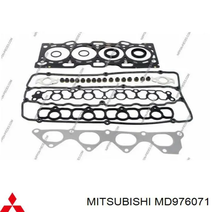 MD976071 Mitsubishi juego de juntas de motor, completo, superior