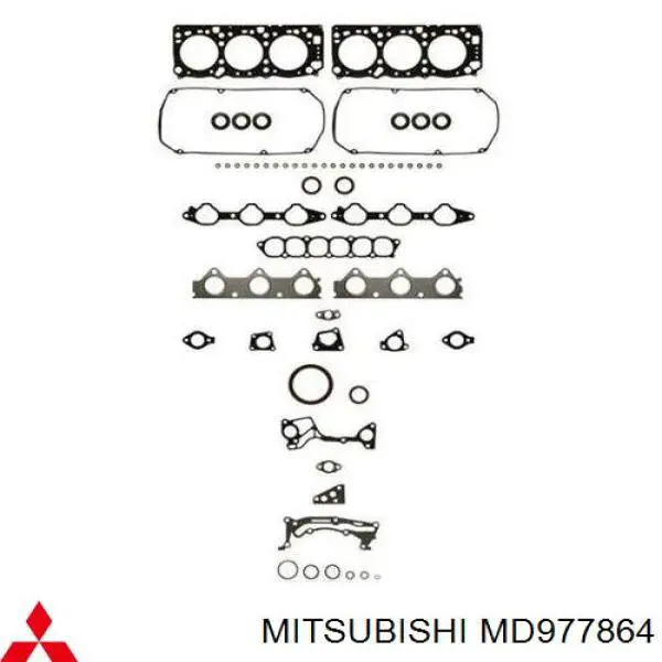 Kit completo de juntas Mitsubishi MD977864 precio, desde 139,45 EUR