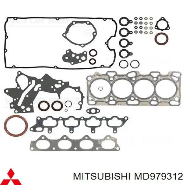 Kit completo de juntas Mitsubishi MD979312 precio, desde 217,24 EUR
