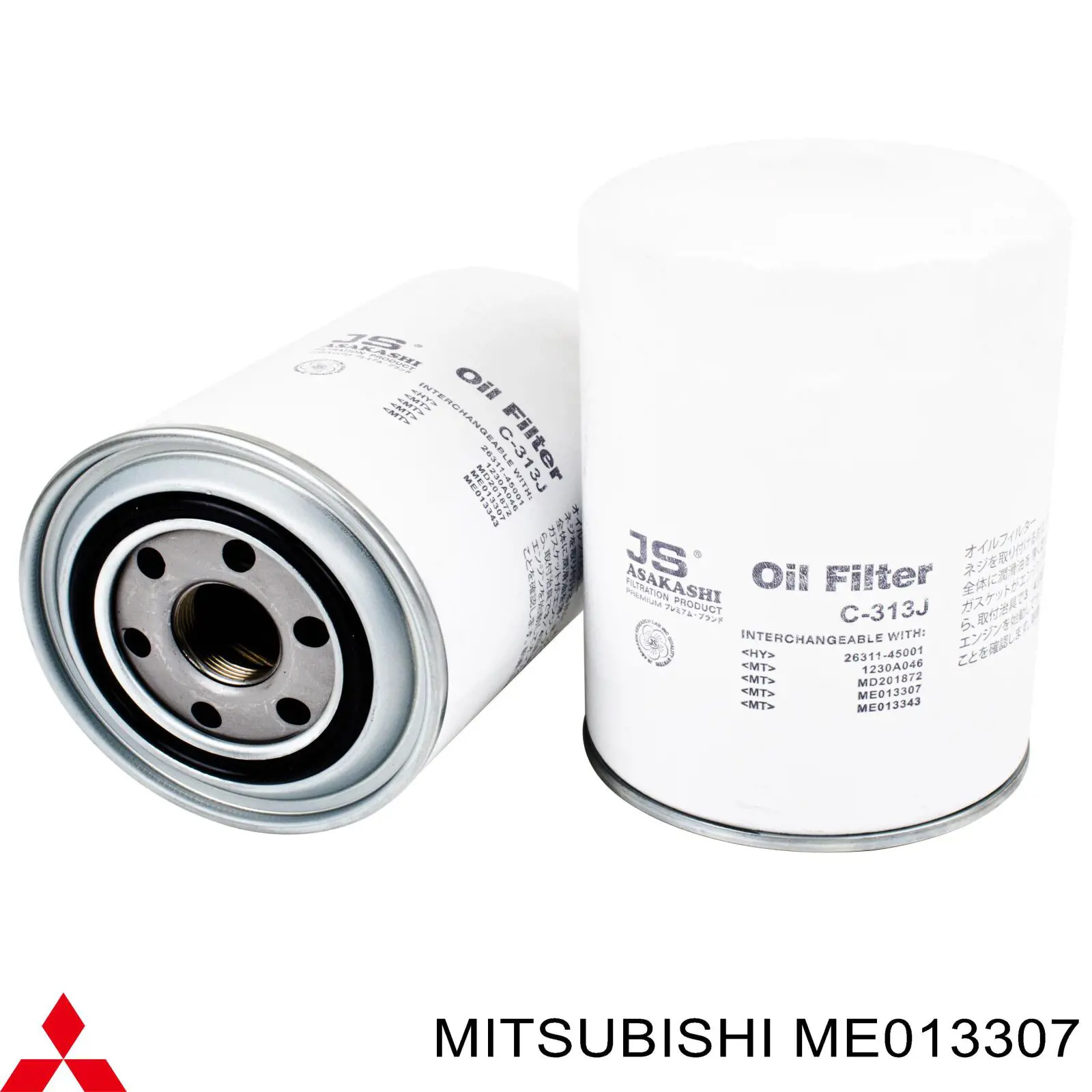 ME013307 Mitsubishi filtro de aceite