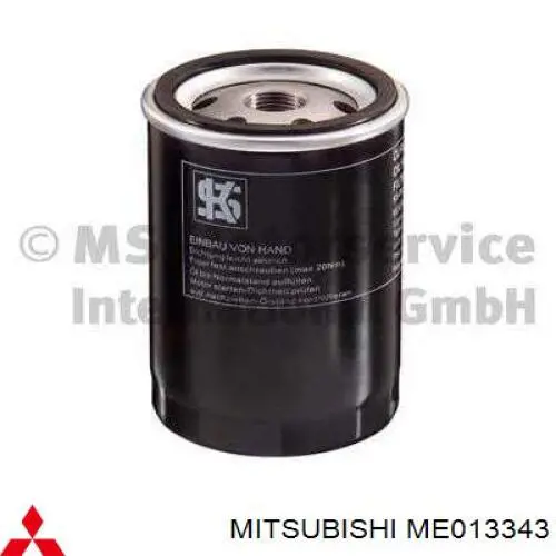ME013343 Mitsubishi filtro de aceite