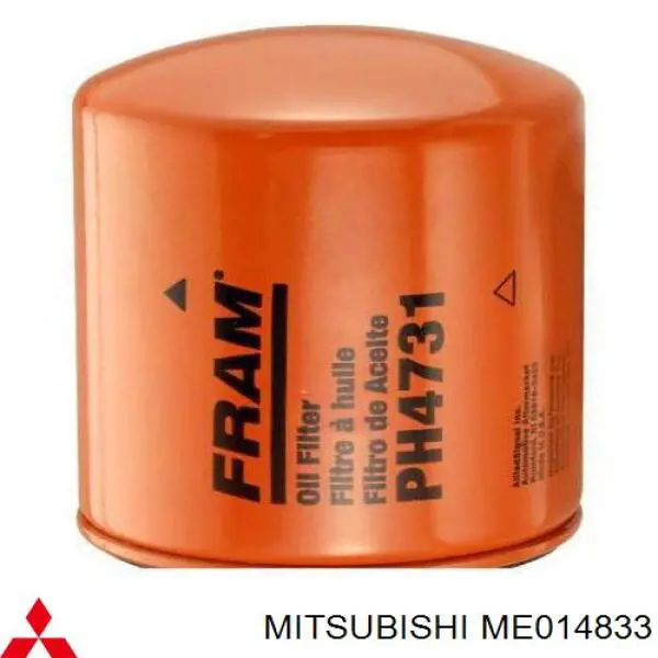 ME014833 Mitsubishi Filtro aceite
